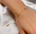 18k gold children's bracelet