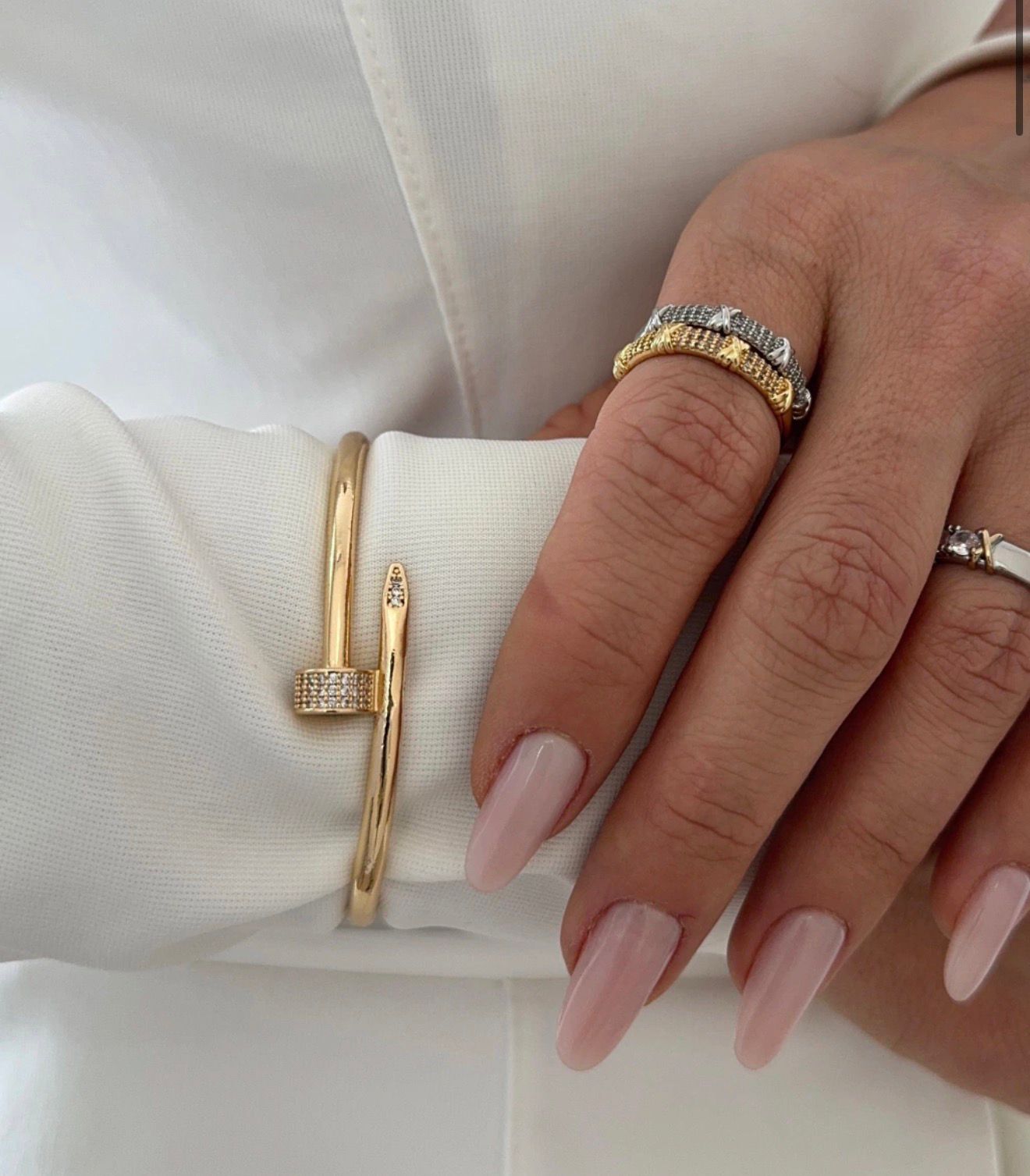 Nail bracelet